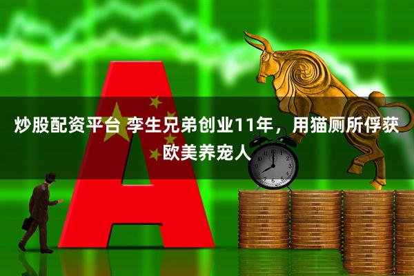 炒股配资平台 孪生兄弟创业11年,用猫厕所俘获欧美养宠人